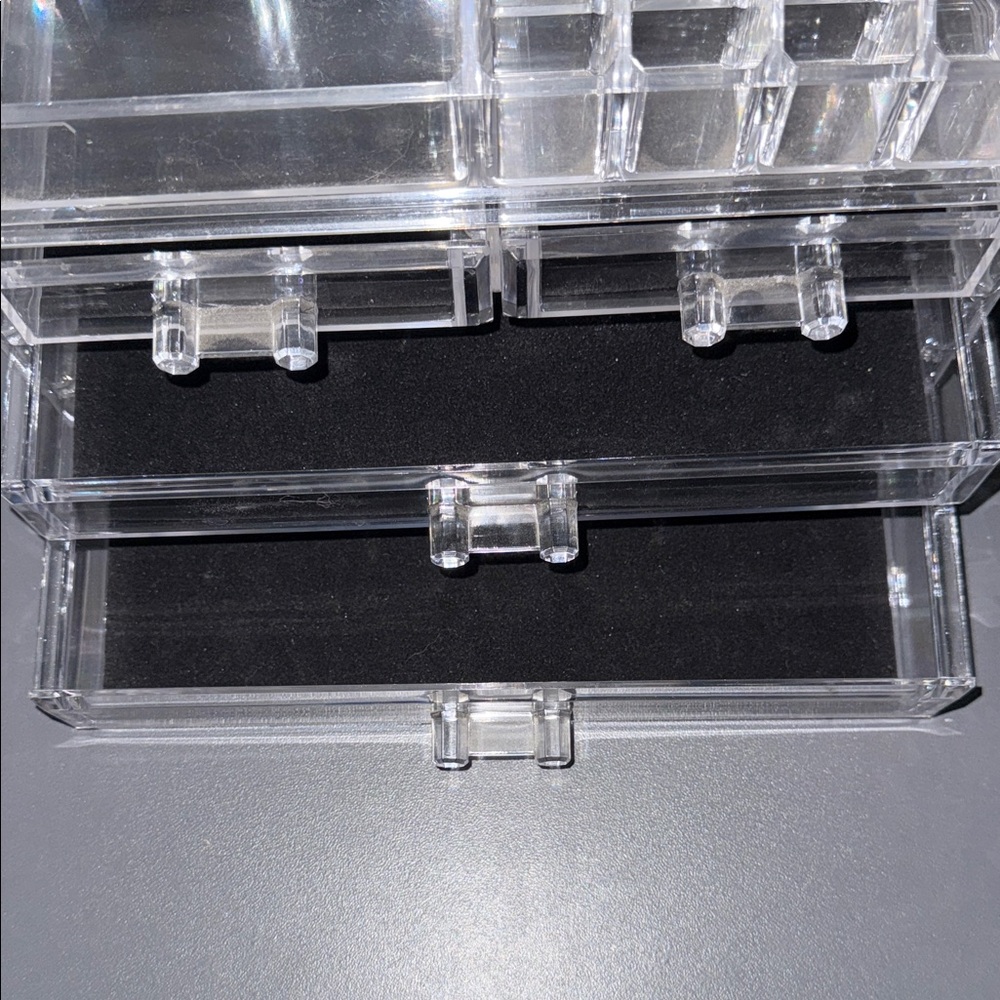 Transparent Cosmetic Storage Organizer with Drawers - Picture 5 of 5